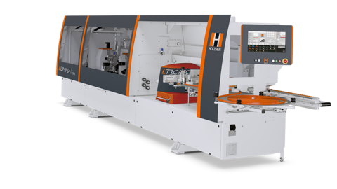 Kantenanleimmaschine HOLZHER LUMINA 1594 - Nullfuge mit NIR-Modul Encoladora de cantos de Holzher Lumina Juntas invisibles