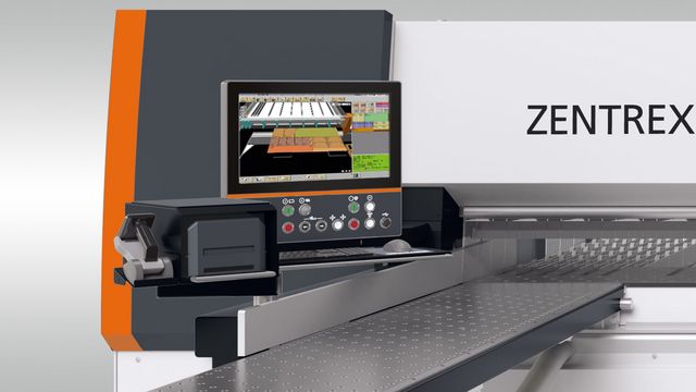 El ZENTREX 6215 tiene un panel de control estándar de 21.5 "(opción: pantalla táctil).
