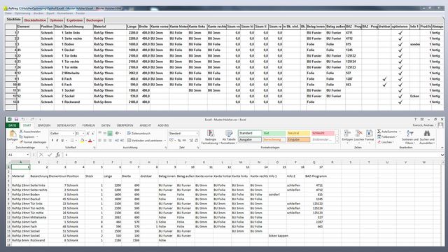 OPTI-PRO la optimización premium con una multitud de módulos adicionales y funciones útiles