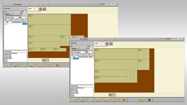 El software de optimización de serie EASY-PLAN