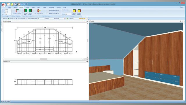 Cabinet Control Pro - Planificación del espacio en 3D perfecta con el generador de muebles Cabinet Control Pro - Planificación del espacio en 3D perfecta con el generador de muebles