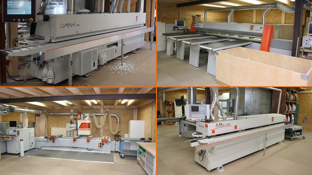 Cliente de referencia Kobe de Reutlingen para chapadoras de cantos, centro de mecanizado CNC y sierra de tableros La carpintería Kobe de Reutlingen cuenta con la aplicación de diversas máquinas HOLZ-HER