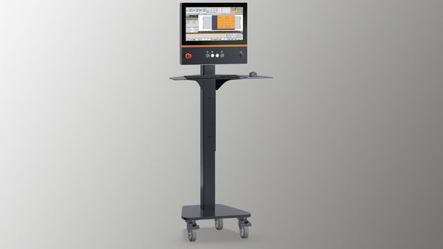 Pupitre Panel de control móvil para centros de mecanizado CNC HOLZHER Pupitre Panel de control móvil para centros de mecanizado CNC HOLZHER