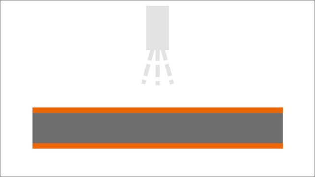 Dispositivo pulverizador para la encoladora de cantos Streamer 1057 XL de HOLZHER Dispositivo pulverizador para la Streamer 1057 XL - Prevención de restos de suciedad en la encoladora de cantos