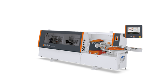 Máquina de canteado LUMINA 1375 de HOLZHER - Canteado por láser y Glu Jet con adhesivo PUR Máquina de canteado LUMINA 1375 de HOLZHER - Canteado por láser y Glu Jet con adhesivo PUR