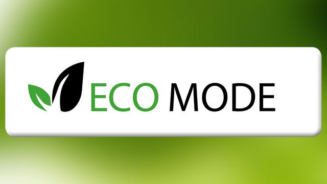 El ECO Mode permite ahorrar corriente y energía.