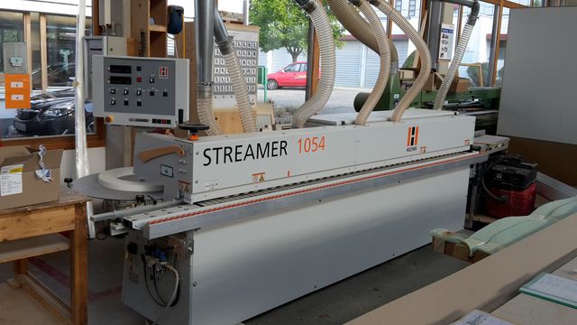 Cliente de referencia carpintería Biersack satisfecho con la chapadora Streamer 1054 de HOLZ-HER Referencia de la chapadora de cantos Streamer 1054 de HOLZHER