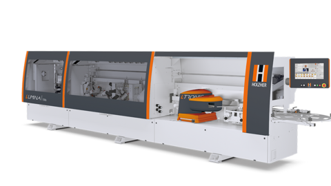 Kantenanleimmaschine HOLZHER LUMINA 1586 Encoladora de cantos de Holzher Lumina 1586 Juntas invisibles