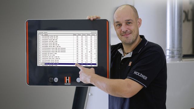Control de PC HOLZ-HER: garantía de futuro mediante estándares máximos Control de PC HOLZ-HER: garantía de futuro mediante estándares máximos