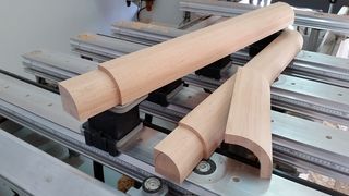 Experiencias CNC de Holzher - Ejemplo de pieza mecanizado de madera trabajo delicado y de precisión