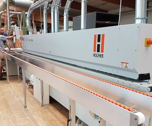 El carpintero Veser de Baden-Württemberg está muy satisfecho con el entrenamiento y la nueva máquina de bandas de borde Sprint