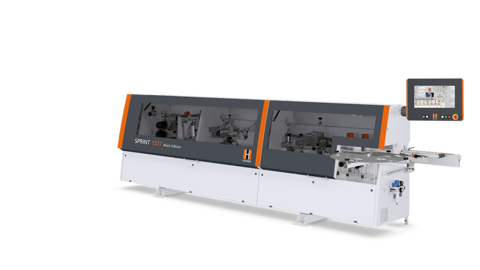 La chapadora de cantos SPRINT 1327 para cantos perfectos Productividad máxima: alimentación variable y los intervalos de piezas de trabajo más cortos