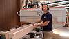 En JK Windows and Doors todo el mundo está contento con la nueva HOLZ-HER CNC de 5 ejes.