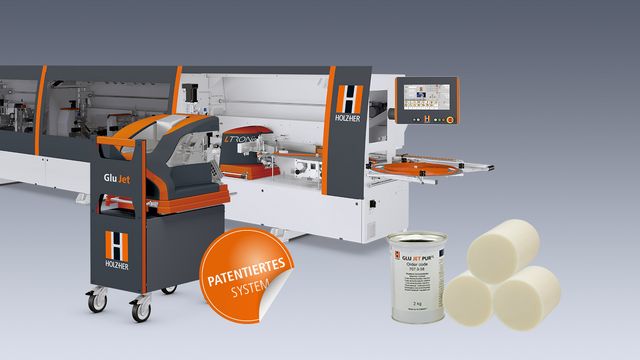 Sistema de encolado Glu Jet XL Una mayor potencia de fusión para velocidades de avance superiores