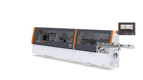 La chapadora de cantos SPRINT 1327 para cantos perfectos Productividad máxima: alimentación variable y los intervalos de piezas de trabajo más cortos