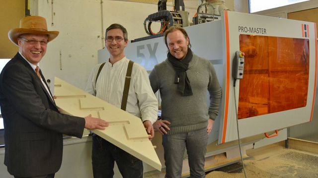 Referencia de Holzher de la carpintería CNC de Böhme