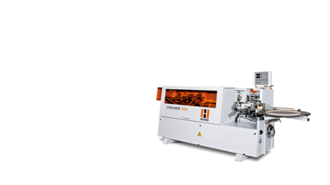 La STREAMER 1054 La STREAMER 1054 ofrece una novedad: fresado de juntas en la clase compacta