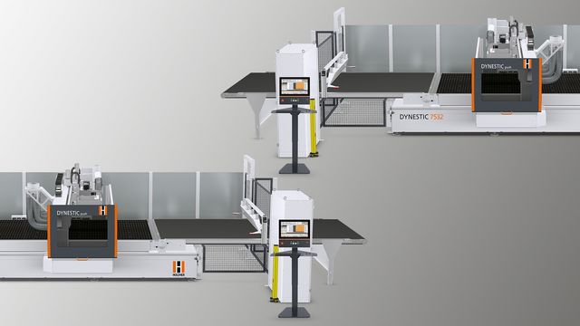 Máquina para el manejo a la derecha en condiciones de espacio individuales