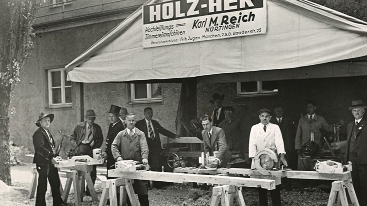 Hitos en la historia de HOLZ-HER: 1925